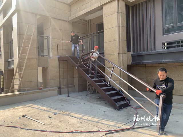 永泰拆除小區違建樓梯