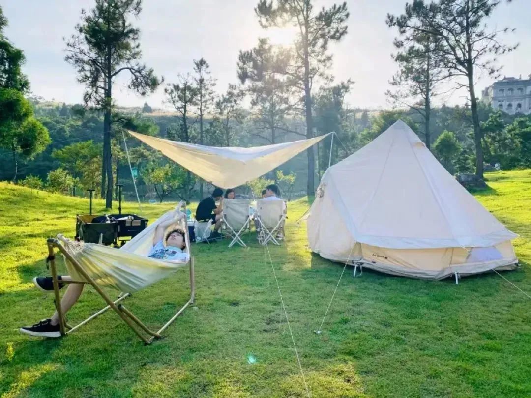 新晉網(wǎng)紅打卡地！福州鼓嶺柱里露營地“火”上央視