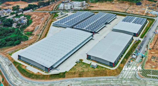 福州現代物流城首個光伏發電項目本月投產